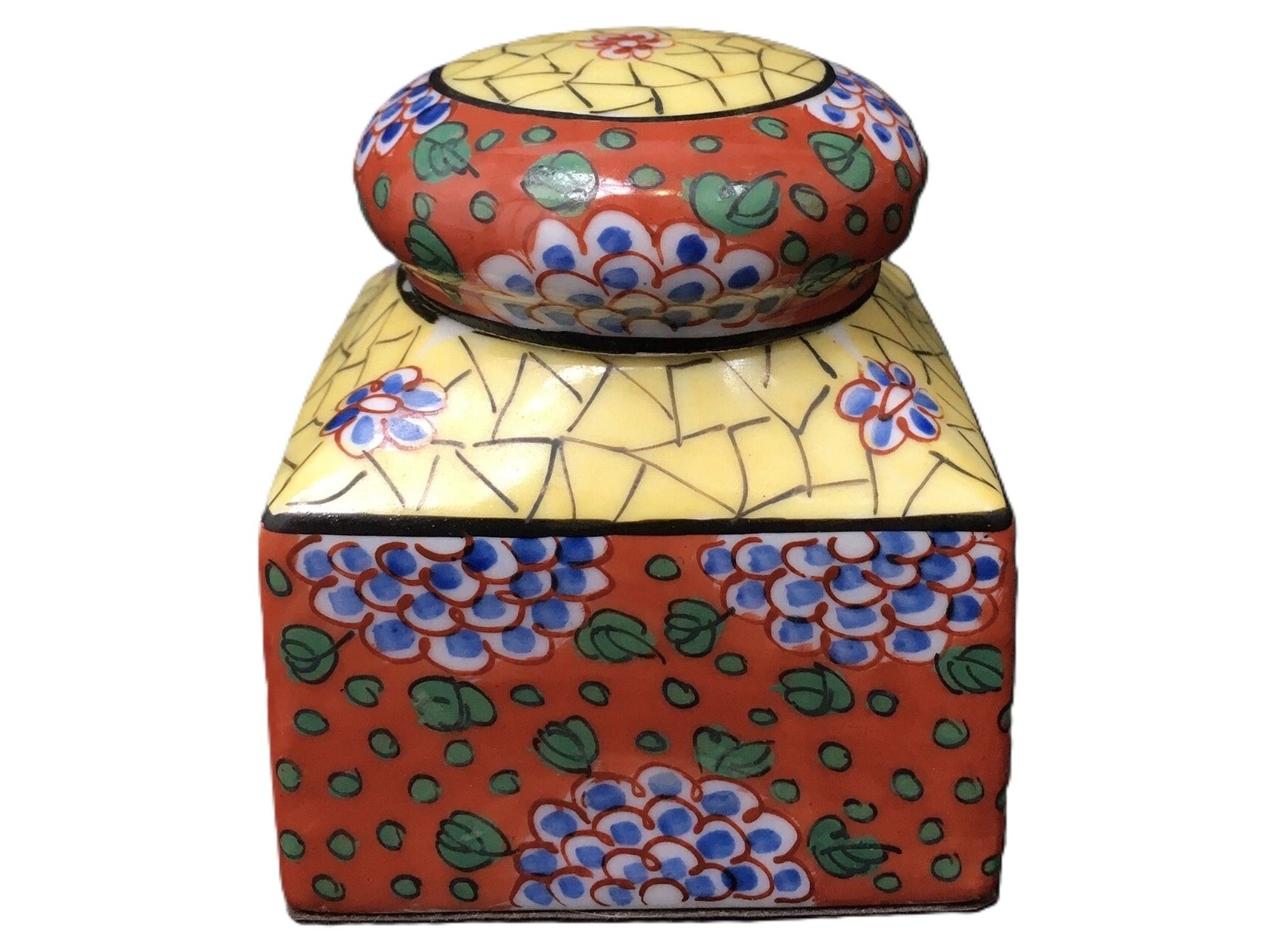 Limoges Porcelain Inkwell