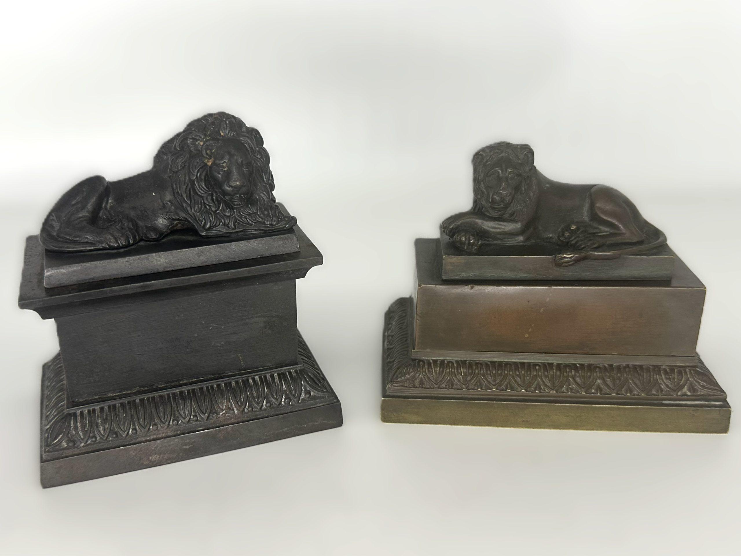 Recumbent Lion on a Plinth