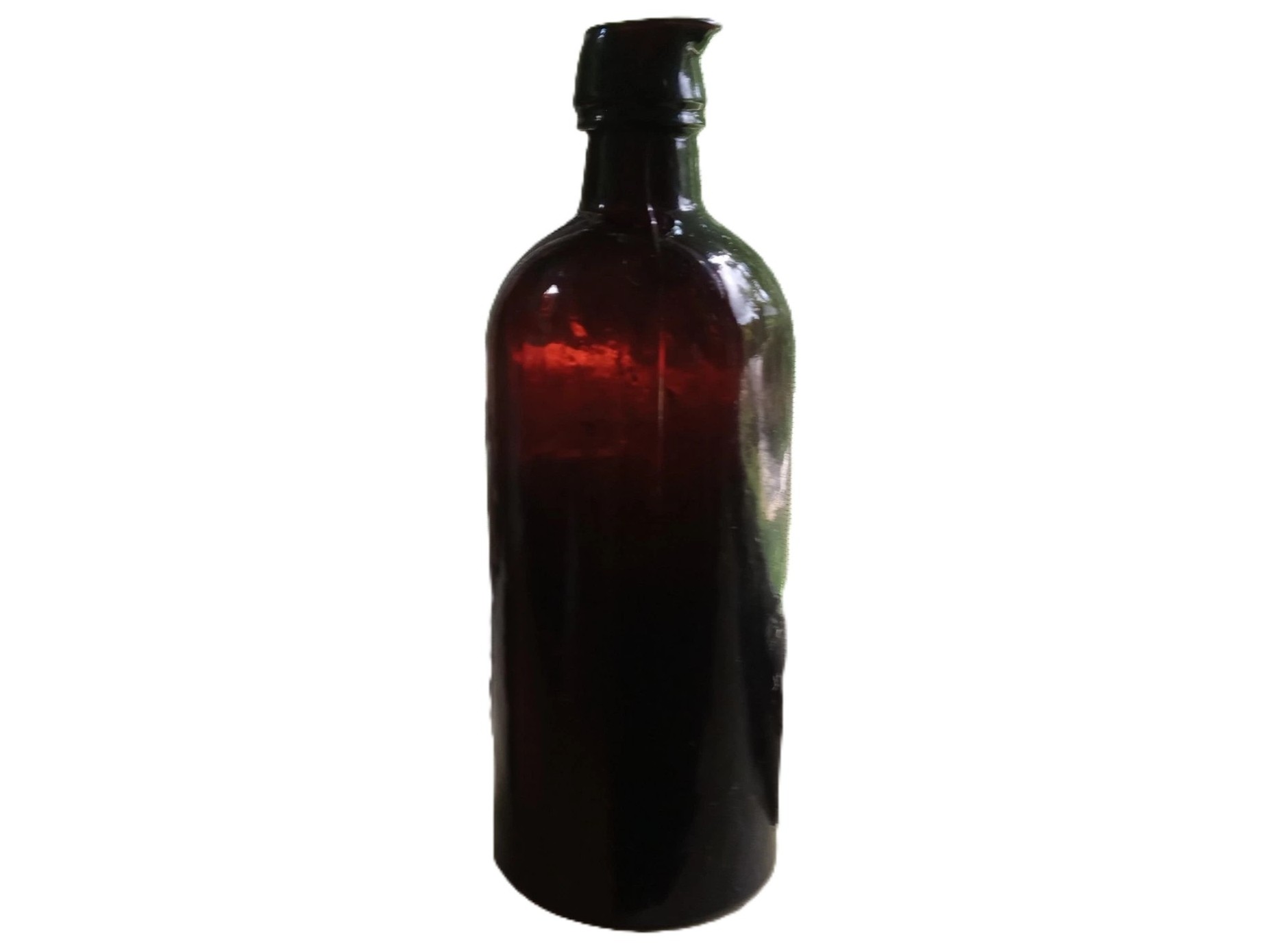 Civil War Era Puce Master Ink Bottle