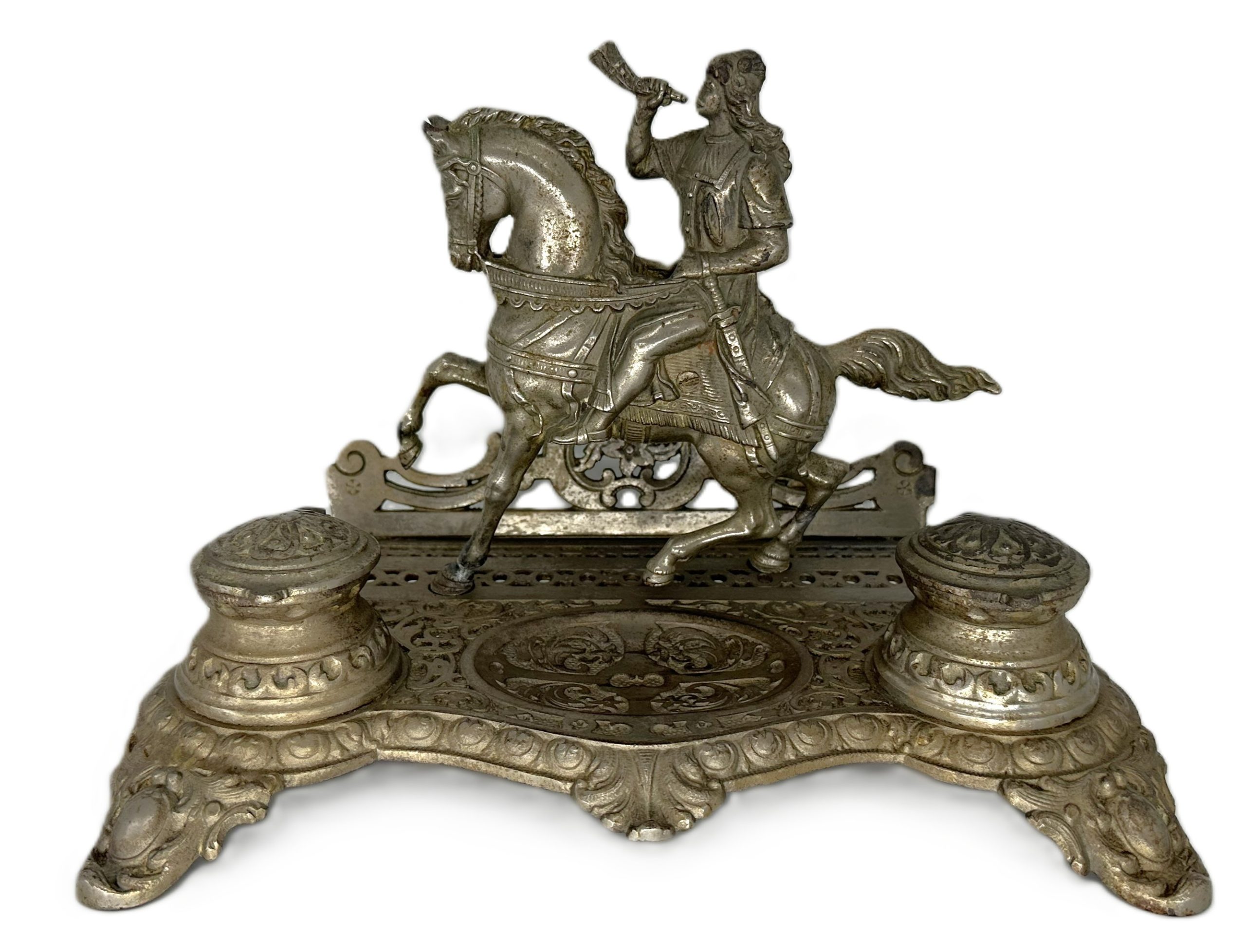 Medieval Herald on His Mount
