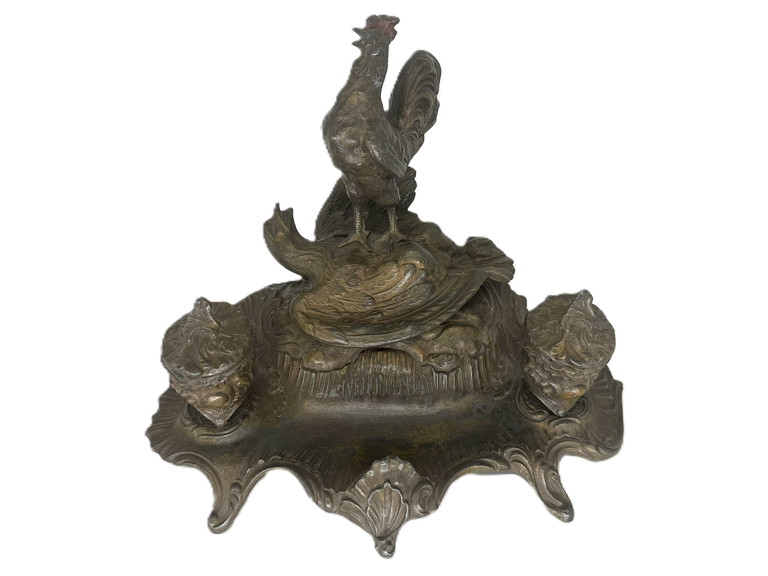 A Rooster Vanquishes an Eagle