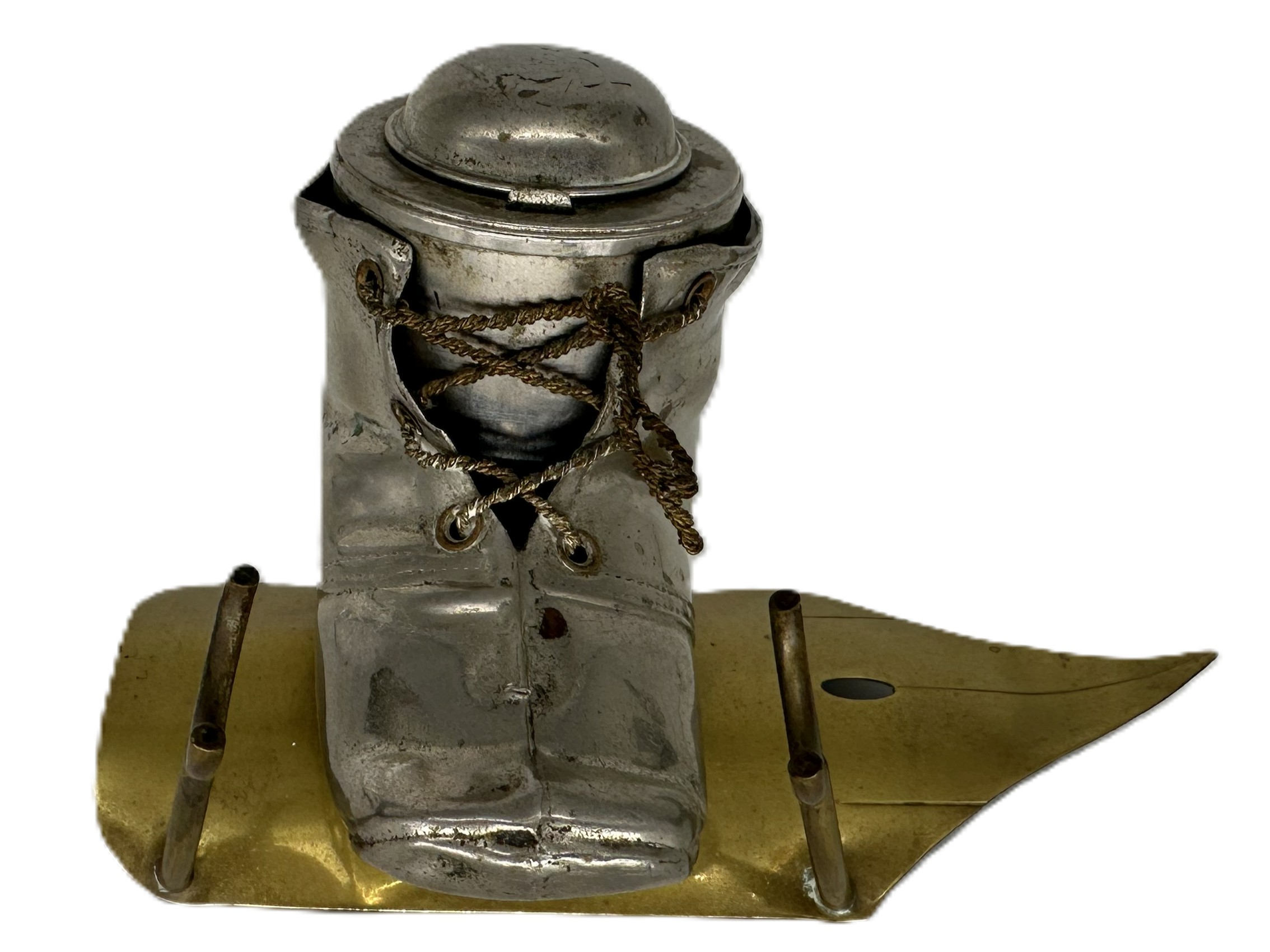 Baby Shoe Inkwell