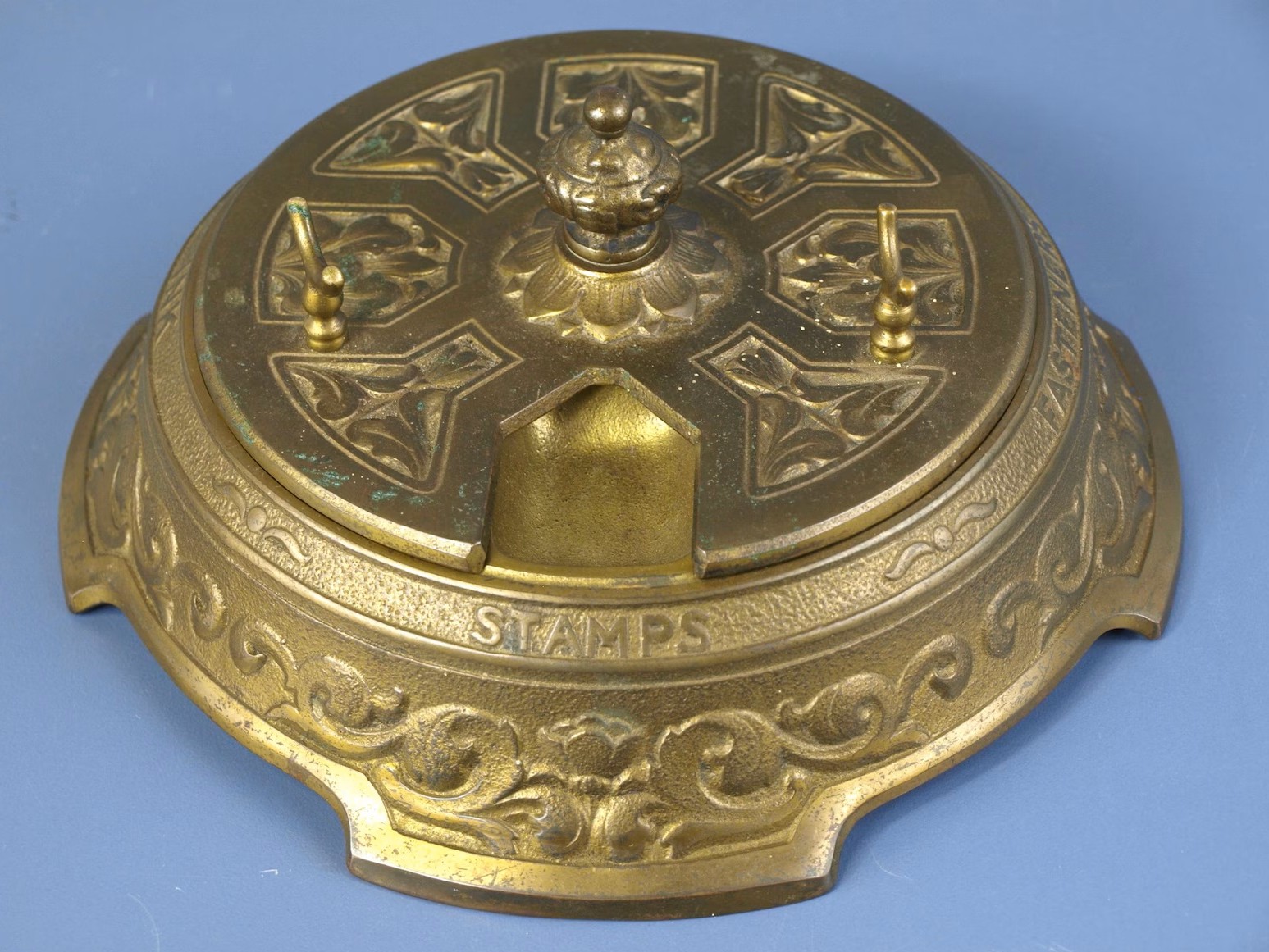 Cast Iron Rotary Inkstand Caddy