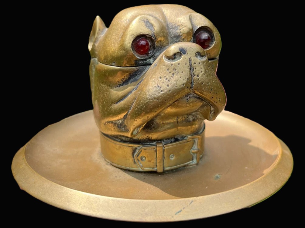 Bulldog Inkstand