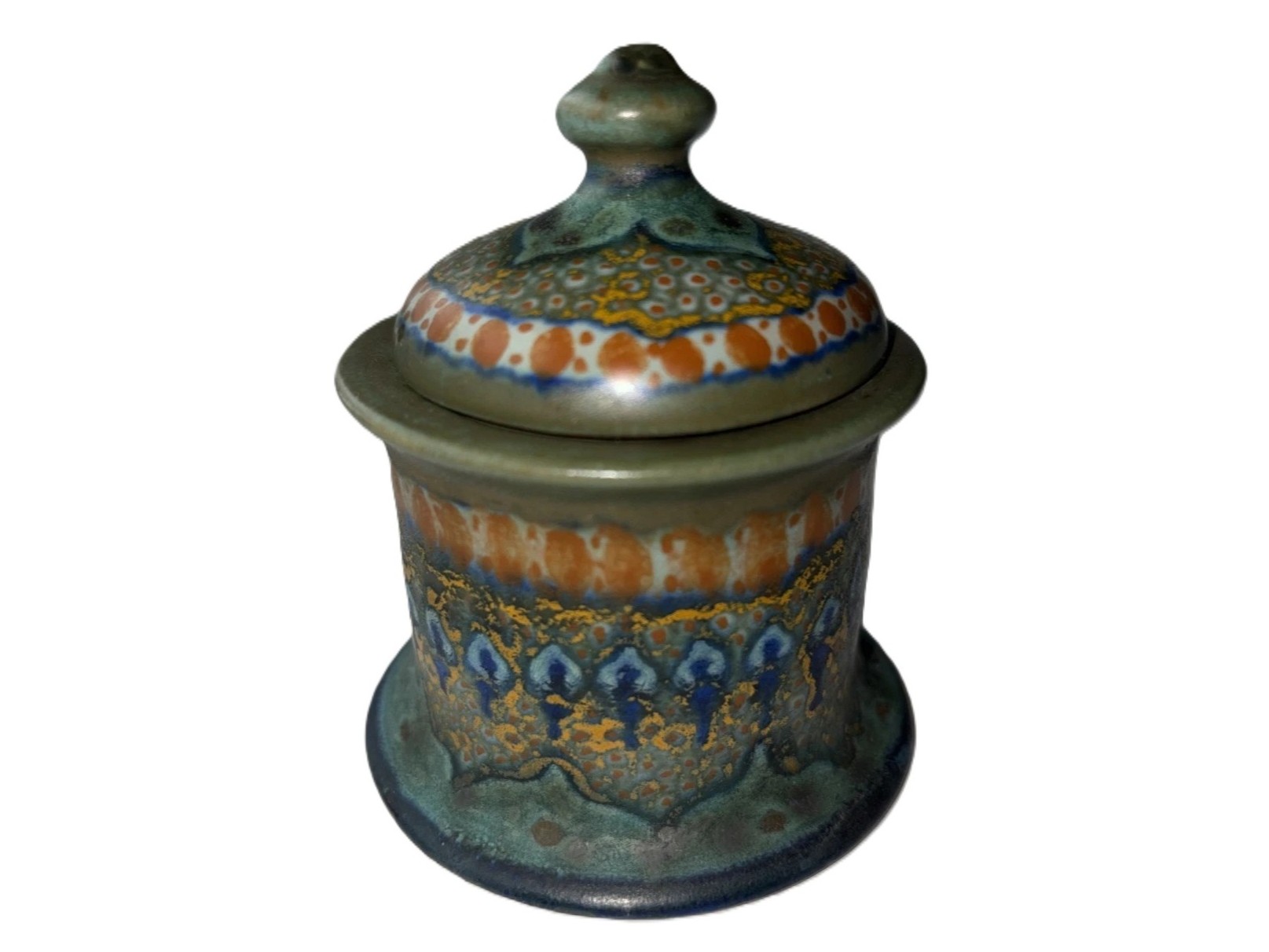 Gouda Pottery Inkwell