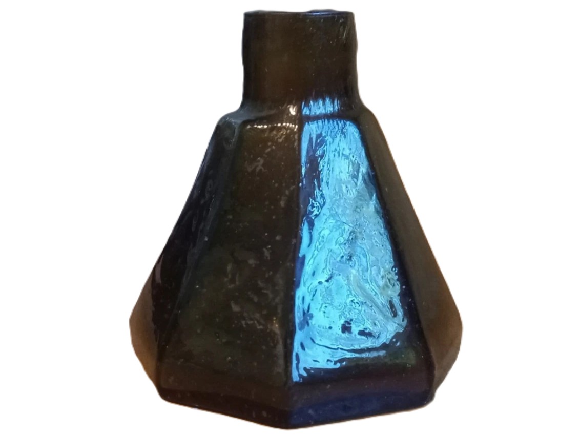 New England Open Pontil Umbrella Ink Bottle