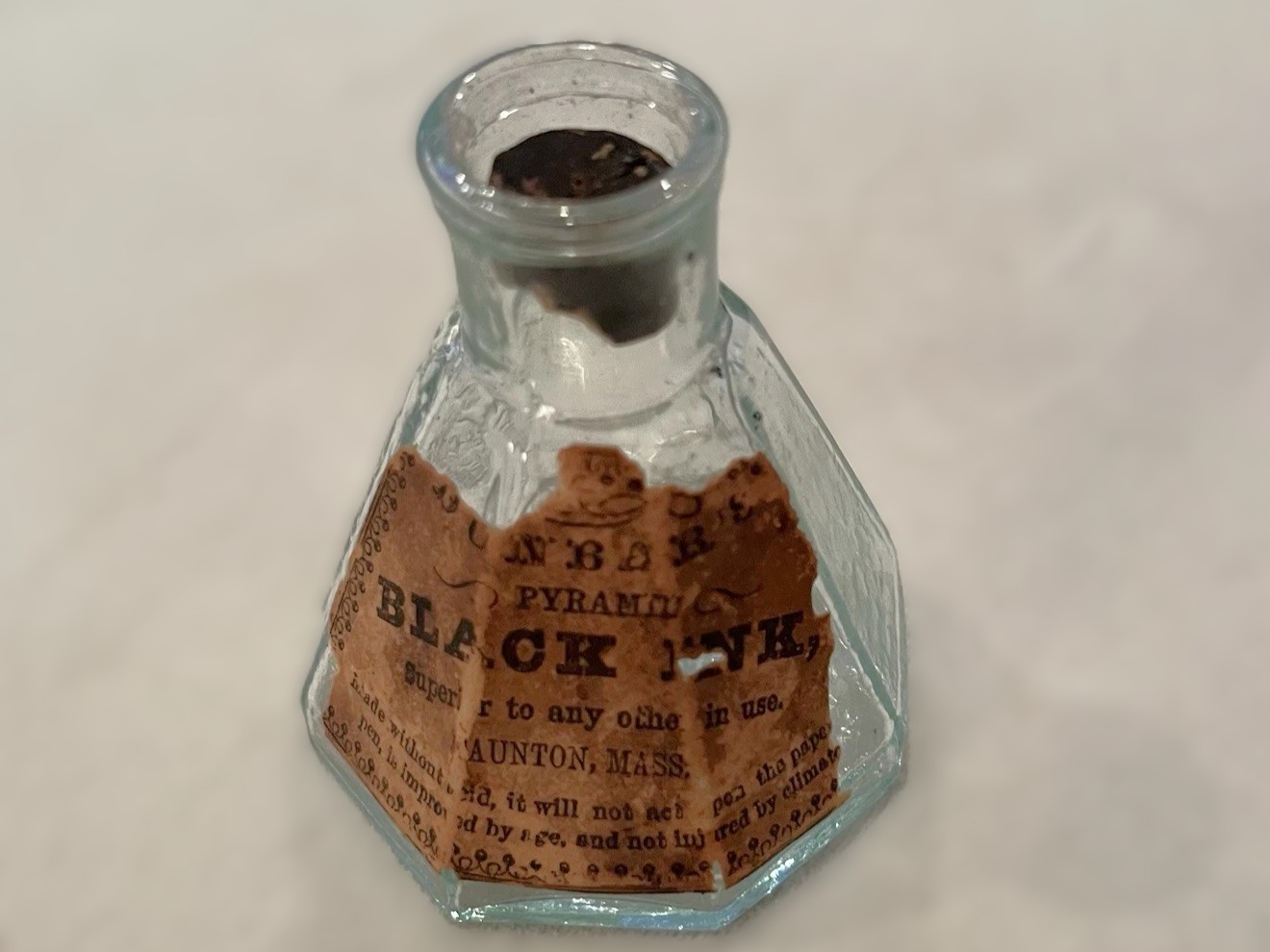 Dunbar Pyramid Ink Bottle