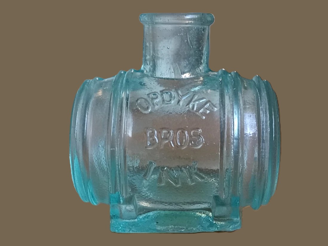 Opdyke Bros Barrel Ink Bottle