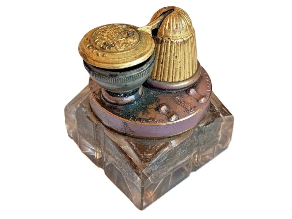 Perry & Co. “Double Patent Perryian” Filter Inkstand