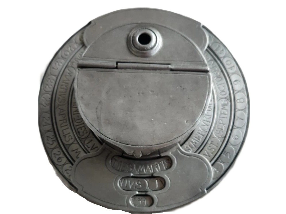 Maison Boin-Taburet Inkstand with Latin Calendar Dials