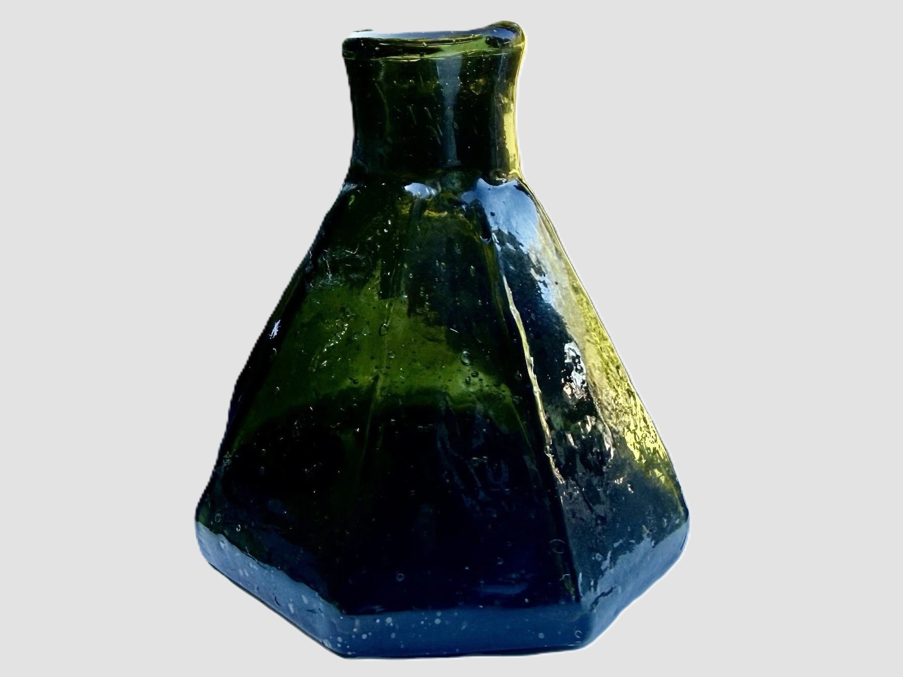 Olive-Green Umbrella Ink Bottle