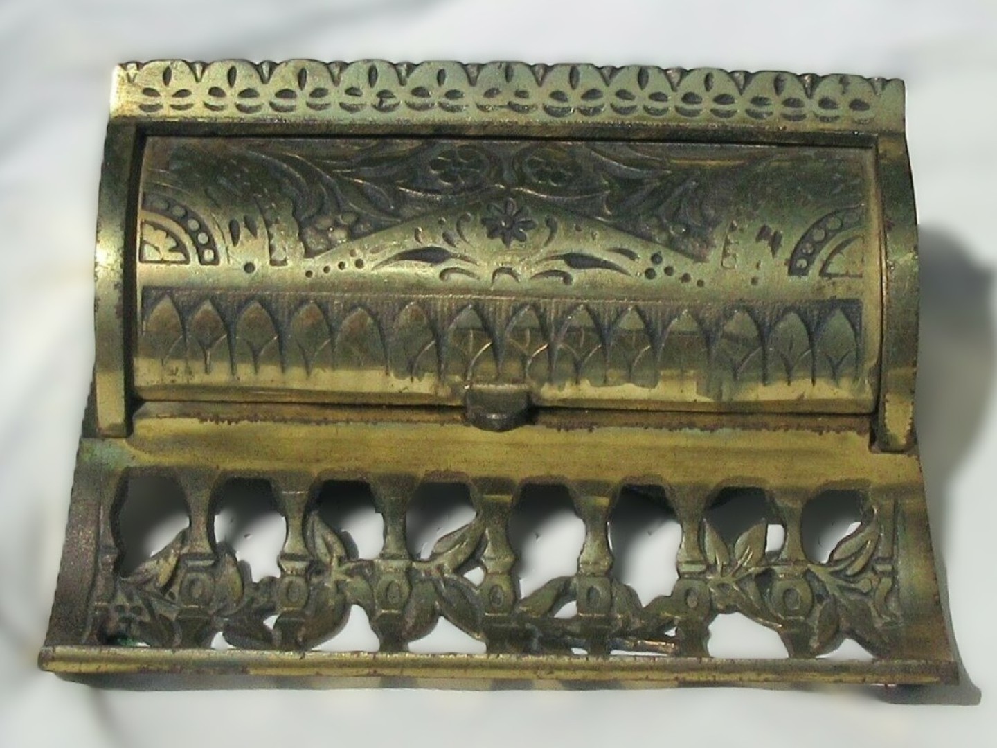 Roll-Top Double Inkstand