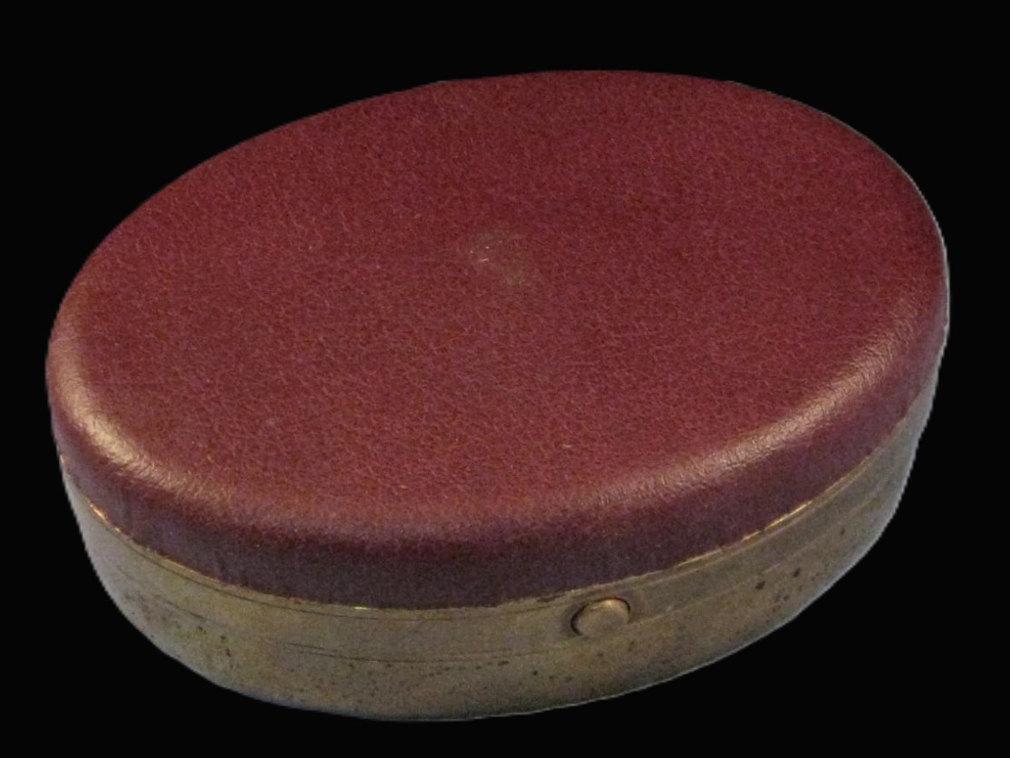 Traveling Inkwell with Candleholder and Pen Wipe